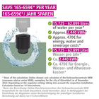 Duschsystem Young Eco mit Thermostat Schwarz WENKO