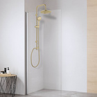 Duschsystem Young Line Gold mit 3-fach Handbrause WENKO