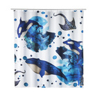 Duschvorhang Aquaris 180 x 200 cm Meeresmotiv WENKO