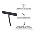 Bad- & Duschabzieher Agana mit Magnethalterung WENKO