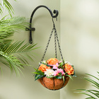 Kunstblumen "Tropen" mit Hängekorb