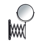 Kosmetik-Wandspiegel „Teleskop Exclusiv“ Schwarz WENKO