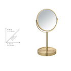 Standspiegel „Alata“ Gold matt WENKO