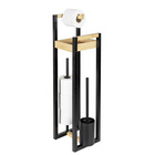 Stand WC-Garnitur 4-in-1  „Braidi“ Bambus WENKO