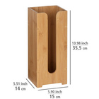 Toilettenpapier-Ersatzrollenhalter Chrom 2er Set WENKO