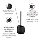 WC-Garnitur „Badi“ Schwarz Keramik WENKO