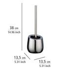 WC-Garnitur „Badi“ Chrom Keramik WENKO