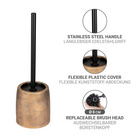 WC-Garnitur „Tremea“ Bronze Keramik WENKO