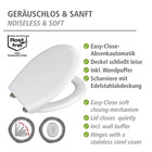 WC-Sitz „Rieti“ Duroplast Weiß WENKO