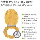 WC-Sitz „Bambusa“ aus Bambus WENKO