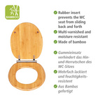 WC-Sitz „Bambusa“ aus Bambus WENKO