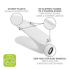 Schuhhalter Weiß 8er Set WENKO