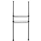 Korb Herkules 2er Set Schwarz WENKO