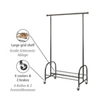 Kleiderständer Profi Schwarz WENKO