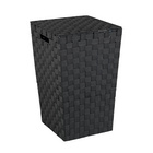 Wäschetruhe Adria Square Schwarz WENKO