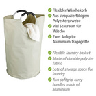 Wäschesammler Jumbo 69 l Stone WENKO