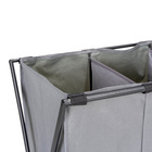 Wäschesammler Trio XL 3-fach Grau WENKO