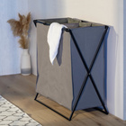 Wäschesammler Trio XL 3-fach Grau WENKO