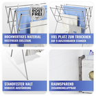 Teleskop-Wäschetrockner Edelstahl MAXIMEX