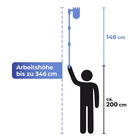 Obstsammler XL mit Teleskopstiel MAXIMEX