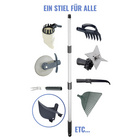 Gartenpflug mit Teleskopstiel MAXIMEX