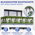 Balkon-Sichtschutz Efeu 5 m MAXIMEX