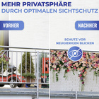 Balkon-Sichtschutz Rosen 5 m MAXIMEX