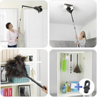 Straußenfeder-Staubwedel mit Stiel MAXIMEX