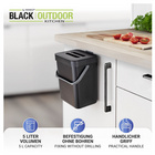 Abfallsammler Tago 5 L mit Griff WENKO