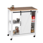 Küchenwagen Landhaus mit Rollen WENKO