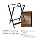 Beistelltisch mit Tablett Taba WENKO