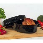 Gänsebräter oval 10,5 l Ø42 cm emailliert KARL KRÜGER