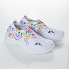 Sommer-Sneaker weiß/geblümt
