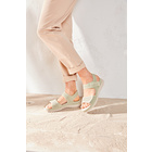 Sandale „Tami" salbei