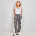 Sommerhose „Rita” Amélie di Santi schwarz/weiß