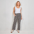 Sommerhose „Rita” Amélie di Santi schwarz/weiß