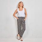 Sommerhose „Rita” Amélie di Santi schwarz/weiß