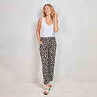 Sommerhose „Rita” Amélie di Santi schwarz/weiß