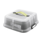 Springform eckig 24 x 24 cm mit Haube ZENKER