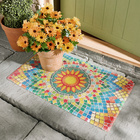 Fußmatte Mosaik-Sonne