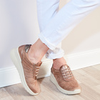 Komfort-Sneaker "Anni" champagner