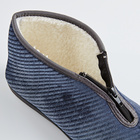 Hausschuh-Boot blau