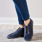 Hausschuh-Boot blau