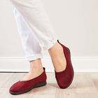 Soft-Slipper "Vicky" bordeaux