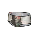 Panty "Rosen" 3er-Set bordeaux, beige, schwarz