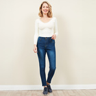 Slim-Jeanshose dunkelblau