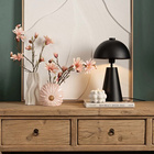 Vase in Blütenform aus Keramik Pink/Rosa