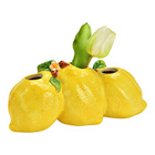 Vase Zitronen liegend aus Keramik