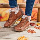 Komfort-Boots "Gloria" cognac