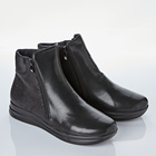 Stiefelette "Olga" schwarz